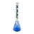 MAV Glass 18" Blue Color Float Sleeve Beaker Bong with 50mm Diameter and 5mm Thickness