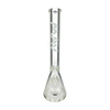 MAV Glass 18" Beaker Bong with 9mm Thick Glass, Front View on White Background