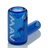 MAV Glass 2.5" Mini Hammer Hand Pipe in Ink Blue, Borosilicate Glass, Side View