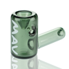 MAV Glass 2.5" Mini Hammer Hand Pipe in Smoke, Borosilicate Glass, Angled Side View