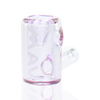 MAV Glass 2.5" Mini Hammer Hand Pipe in Transparent Purple - Front View