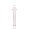 MAV Glass 4" Pink One Hitter with Heavy Wall - Front View on White Background