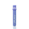 MAV Glass 4" Purple One Hitter with Heavy Wall Design - Front View