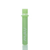 MAV Glass 4" Slime Green One Hitter with Heavy Wall Design, Front View on White Background