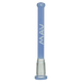 MAV Glass 4" Lavender Showerhead Slitted Downstem for Bongs, Front View on White Background