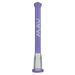 MAV Glass 4" Showerhead Slitted Downstem in Purple for Bongs, Glass on Glass 14-14.5mm Joint Size