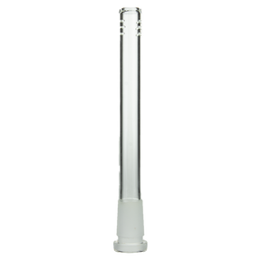 MAV Glass 5" Clear Downstem 19mm to 14mm for Beaker Bongs, Front View on White Background