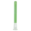 MAV Glass 5" Seafoam Color Downstem, 18mm to 14mm, for Beaker Bongs - Front View