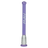 MAV Glass 5" Showerhead Slitted Downstem in Purple for Bongs, Front View