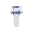 MAV Glass 7 Hole Pro Bowl in Purple, 14mm joint size, front view on white background