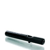 MAV Glass 7" Black Steamroller Hand Pipe - Side View on White Background