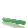 MAV Glass 7" Seafoam Steamroller Hand Pipe - Side View on White Background