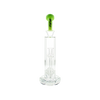 MAV Glass Arcata Honeyball Bent Neck Bong in Slime Green, 12" Borosilicate Glass with 14mm Joint