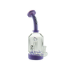 MAV Glass Dropdown Can Rig in Purple with Glass on Glass Joint, Beaker Design, and 8.5" Height