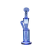 MAV Glass Echo Park Rig in Blue Lavender, 9.5" Beaker Recycler, 14mm Glass Joint - Front View