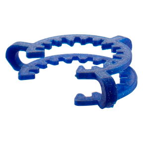 MAV Glass Keck Clip in Blue for 48.8mm Coils - Secure Connection Accessory