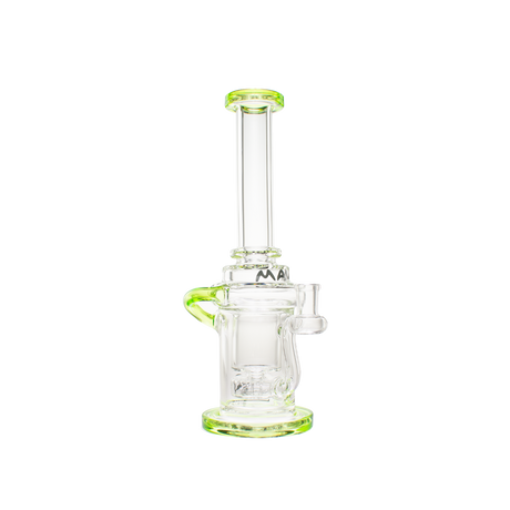MAV Glass Lunada Bay Incycler Single Uptake Dab Rig with Glass on Glass Joint - Front View