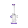 MAV Glass Lunada Bay Incycler Dab Rig in Purple with Single Uptake, Glass on Glass Joint, Front View