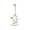 MAV Glass Lunada Bay Incycler Dab Rig in Slime, 11" Tall, Glass on Glass Joint, Beaker Design