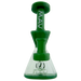 MAV Glass - Balboa Mini Rig in Green, Compact 6" Beaker Design with Glass on Glass Joint