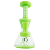 MAV Glass - Balboa Mini Rig in Slime variant with 2.5" diameter, front view on white background