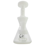 MAV Glass - Balboa Mini Rig in White - Front View on Seamless White Background