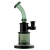 MAV Glass - 8" Birthday Cake Beaker Bong in Smoke - Compact Design with Deep Bowl