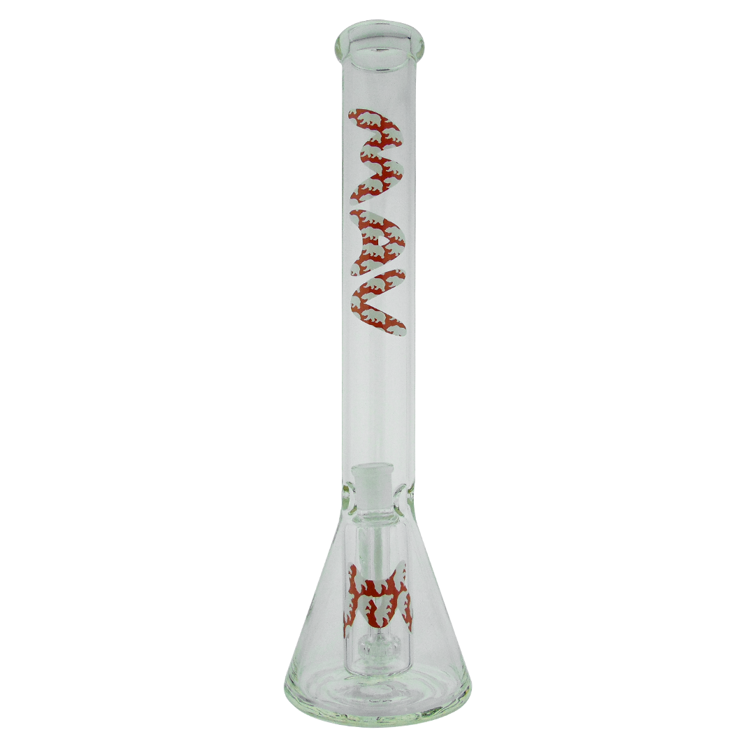 Maverick Glass 18 inch beaker and ash catch combo bear decal