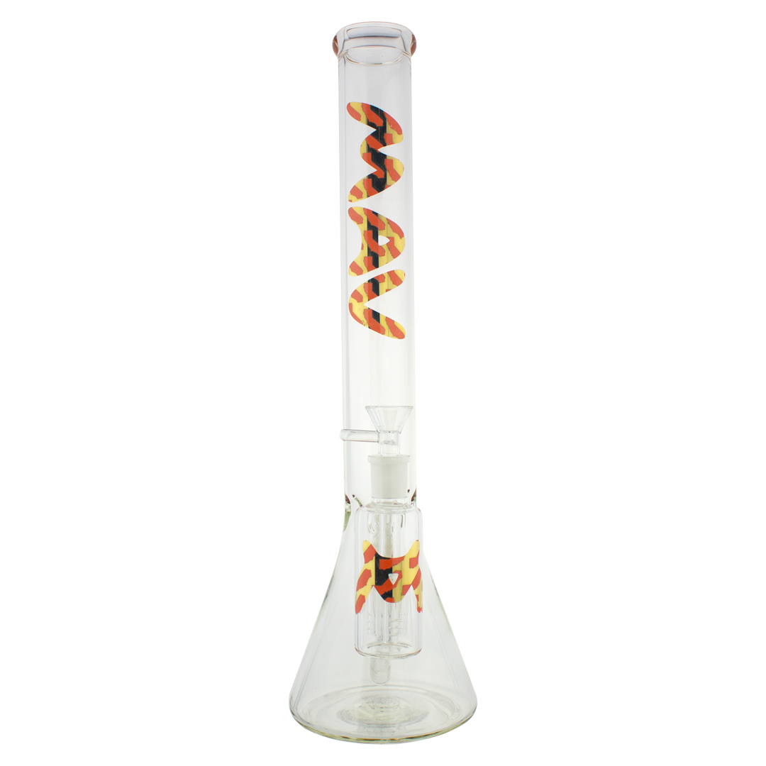 Maverick Glass 18 inch beaker and ash catch combo California state decal