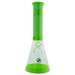 MAV Glass - 12" Slime Green Full Color Beaker Bong with 44mm Diameter and 5mm Thickness
