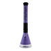 MAV Glass - 18" Two-tone Zebra Beaker Bong in Purple Milk, Front View, 50mm Diameter