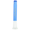 MAV Glass Maverick Ink Blue Downstem - 18mm to 14mm, 4" Length, Front View on White Background