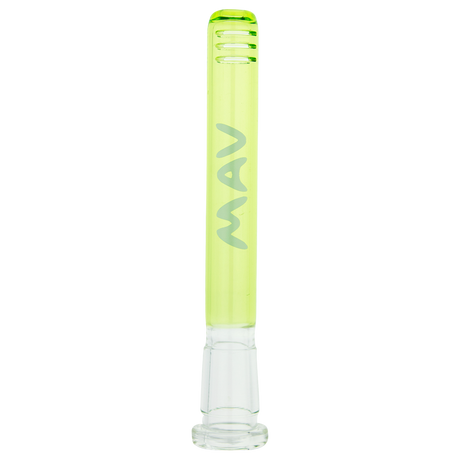 MAV Glass - 18mm To 14mm Downstem in Ooze Color, Front View, 4''-5'' Options