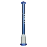 MAV Glass - Dark Blue Showerhead Downstem 4.5" for Bongs, 18mm to 14mm Joint Size