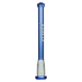 MAV Glass - Dark Blue Showerhead Downstem 4.5" for Bongs, 18mm to 14mm Joint Size