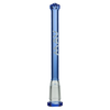 MAV Glass - Dark Blue Showerhead Downstem 4.5" for Bongs, 18mm to 14mm Joint Size