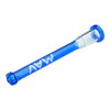 MAV Glass - 5.5" Showerhead Downstem in Light Blue for Bongs - Clear Joint View