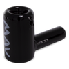 MAV Glass - 2.5" Mini Hammer Hand Pipe in Black - Durable Borosilicate - Side View