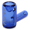 MAV Glass - Blue Mini Hammer Hand Pipe, 2.5" Borosilicate, Angled Side View
