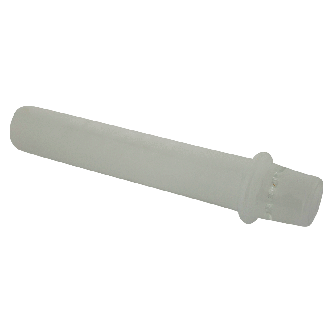 MAV Glass Maverick Glass 4" One Hitter in White, Beaker Design, Portable Hand Pipe