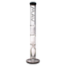MAV Glass - 9mm Double UFO Straight Tube Bong