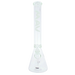 white maverick glass 9mm thick beaker bong