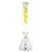 yellow maverick glass 9mm thick beaker bong