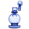 MAV Glass - Blue Bulb Sidecar Rig with Clean Design and Sturdy Base - Front View