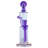 MAV Glass - Echo Park Rig in Purple with Glass on Glass Joint, Front View