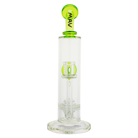 MAV Glass - Eureka Honeyball Disc With Ball Rig, 11" height, front view on white background