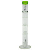 MAV Glass - Honeycomb to UFO Straight Bong with 18-19mm Joint Size, Front View