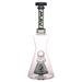 MAV Glass - Pyramid Hourglass Bong with Slitted Pyramid Percolator, 18-19mm Joint - Front View