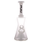 MAV Glass - White Pyramid Hourglass Bong with Slitted Percolator - Front View