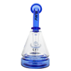 MAV Glass Maverick Ink Blue Pyramid Dab Rig with Glass on Glass Joint and Beaker Design